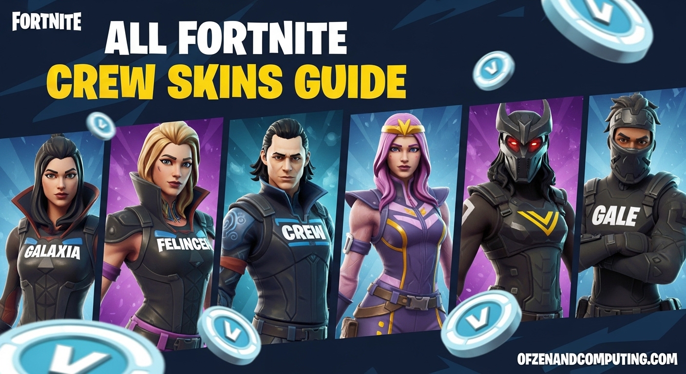 All Fortnite Crew Skins