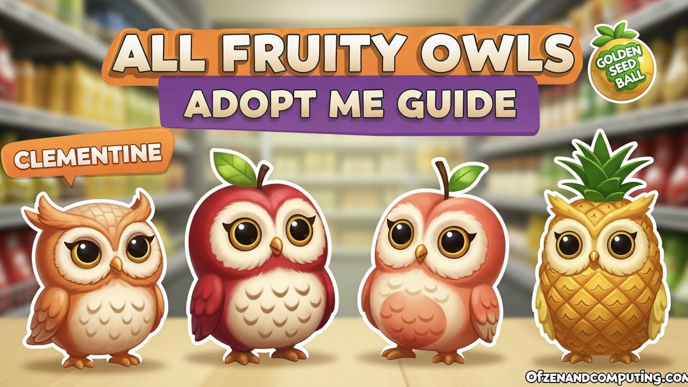 All Fruity Owls Adopt Me