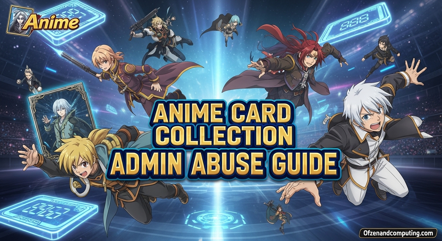 Anime Card Collection Admin Abuse Times