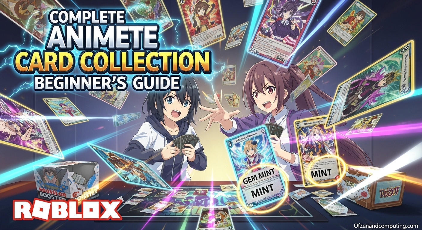 Anime Card Collection Beginner's Guide
