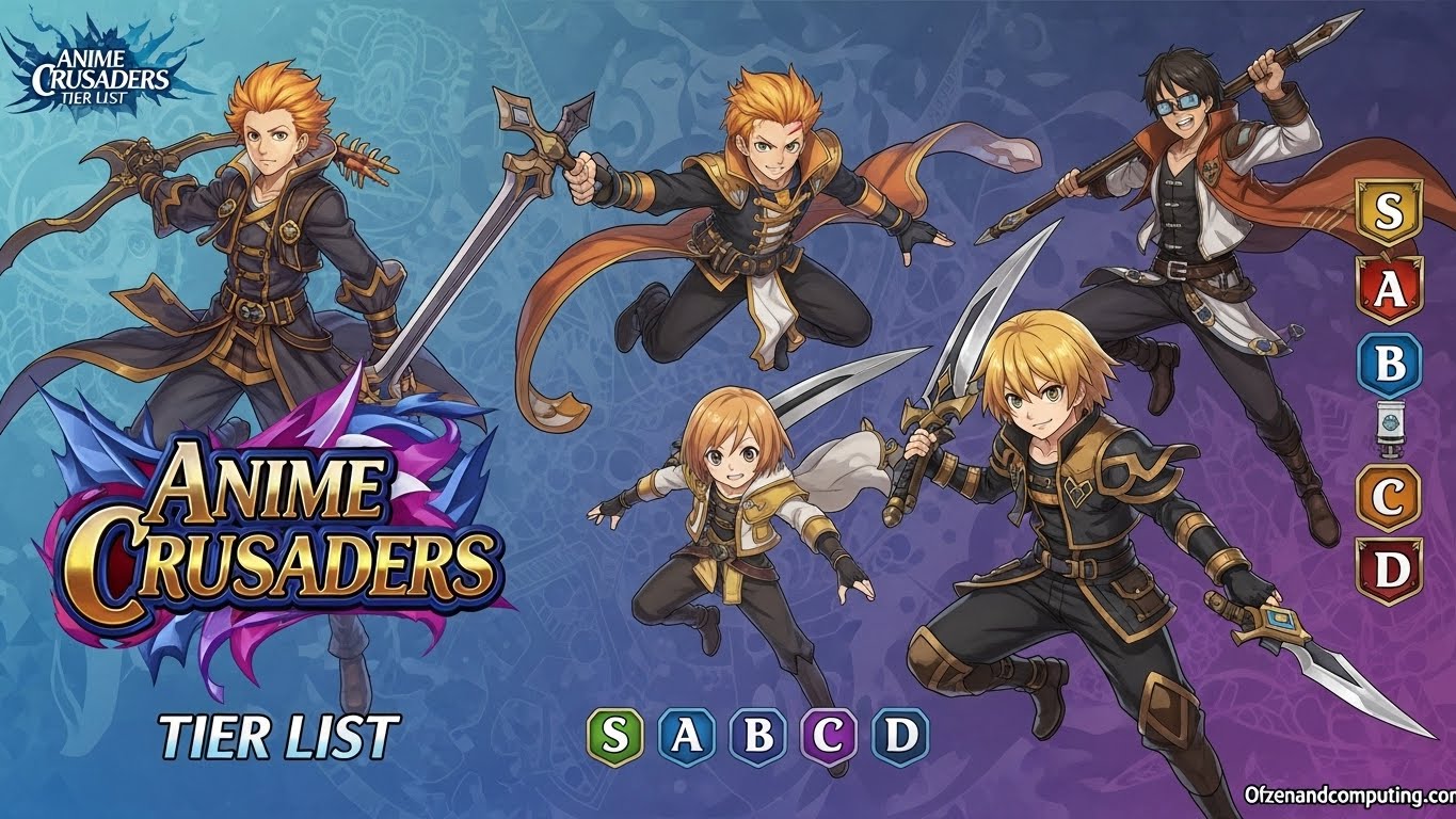 Anime Crusaders Tier List