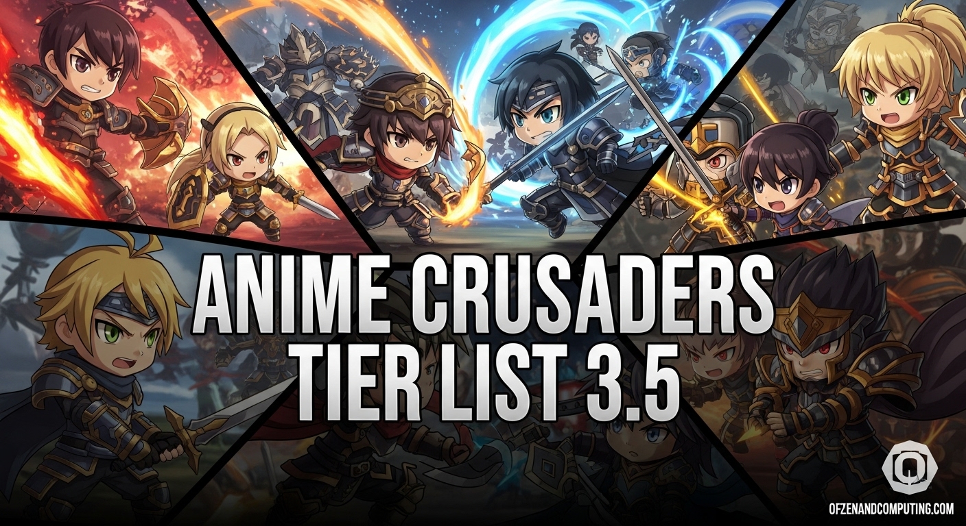 Anime Crusaders Tier List 3.5