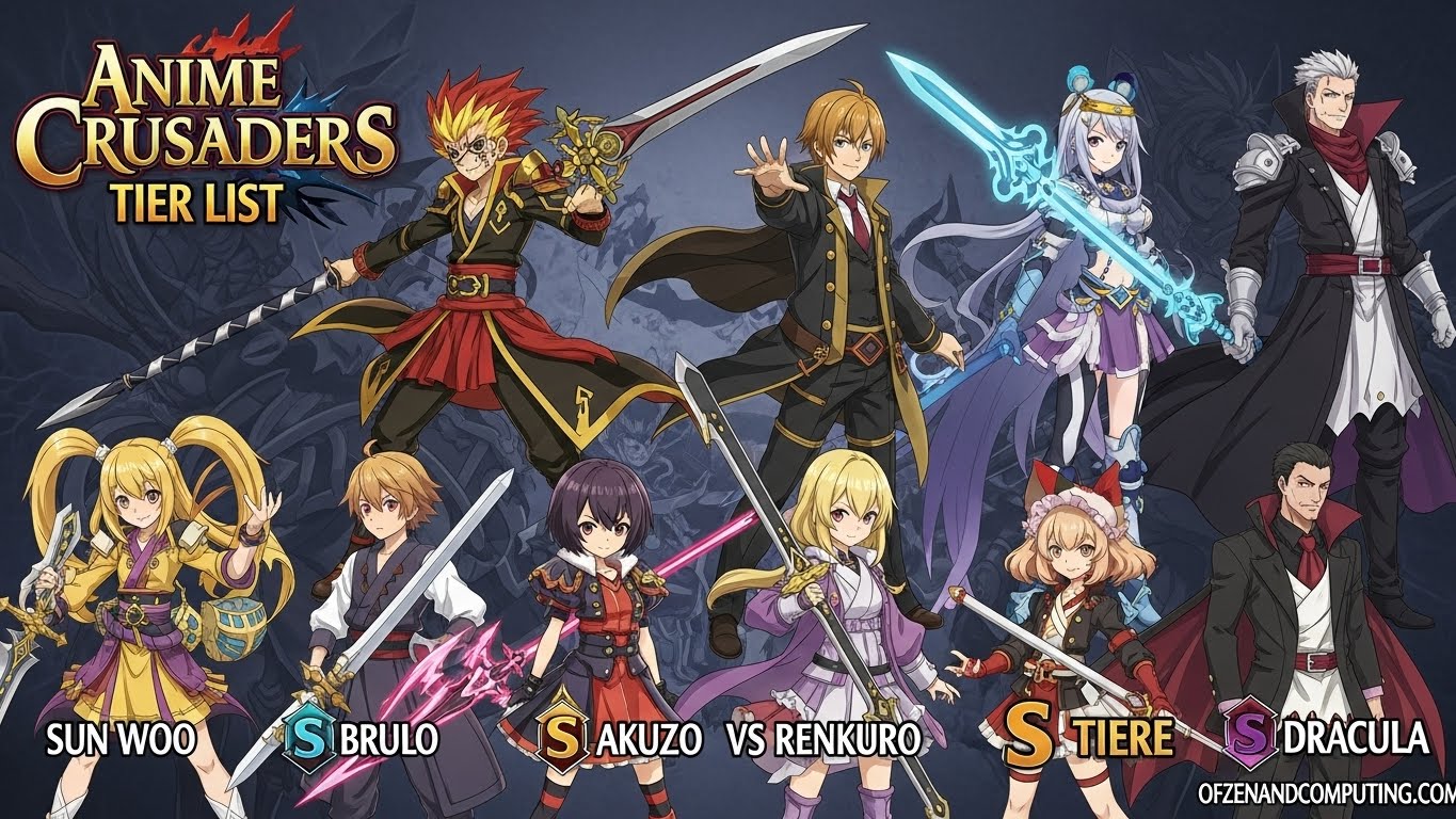 Anime Crusaders Tier List