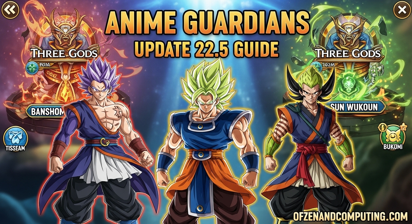Anime Guardians Update 22.5 Guide