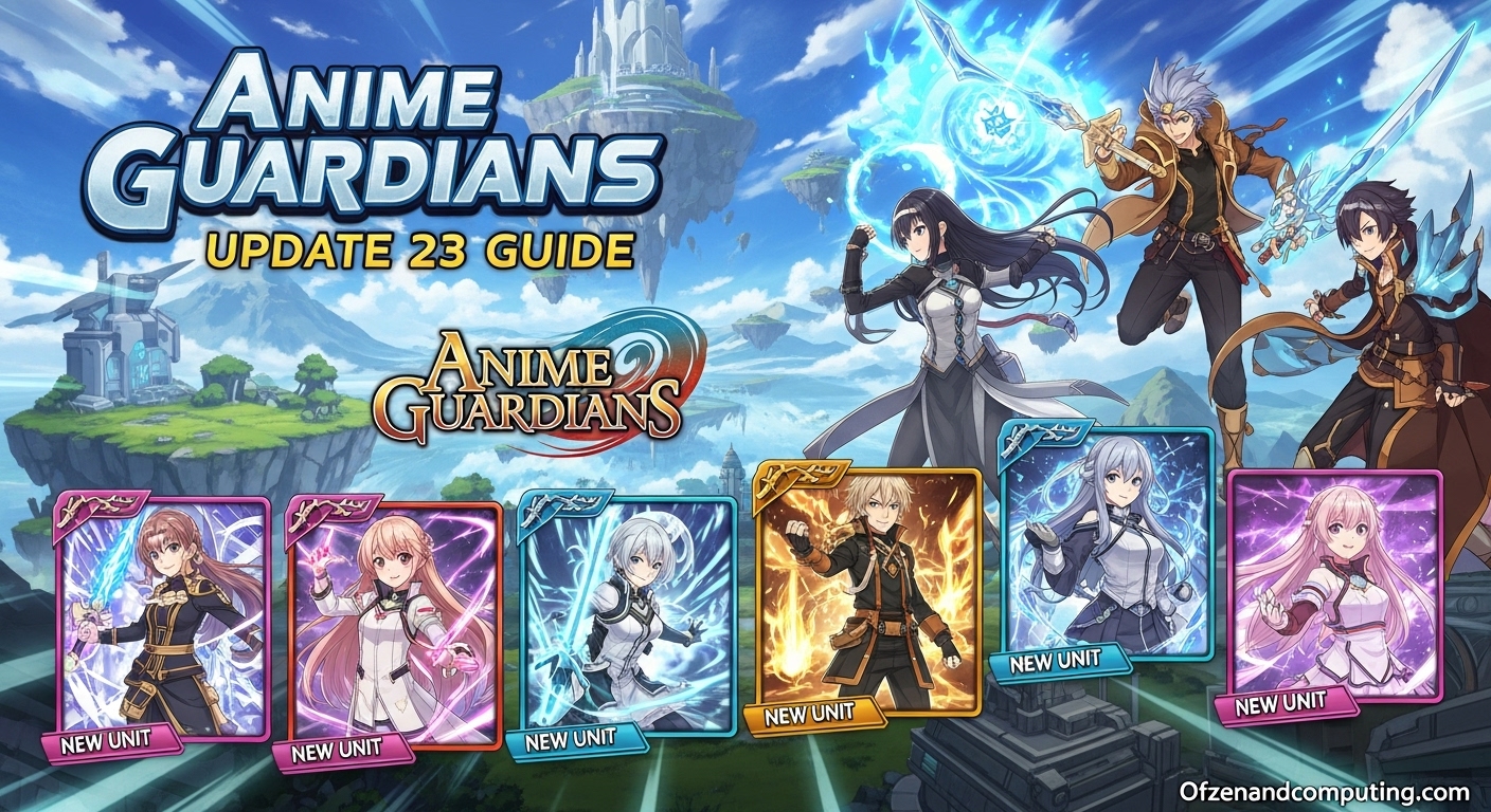 Anime Guardians Update 23 Guide