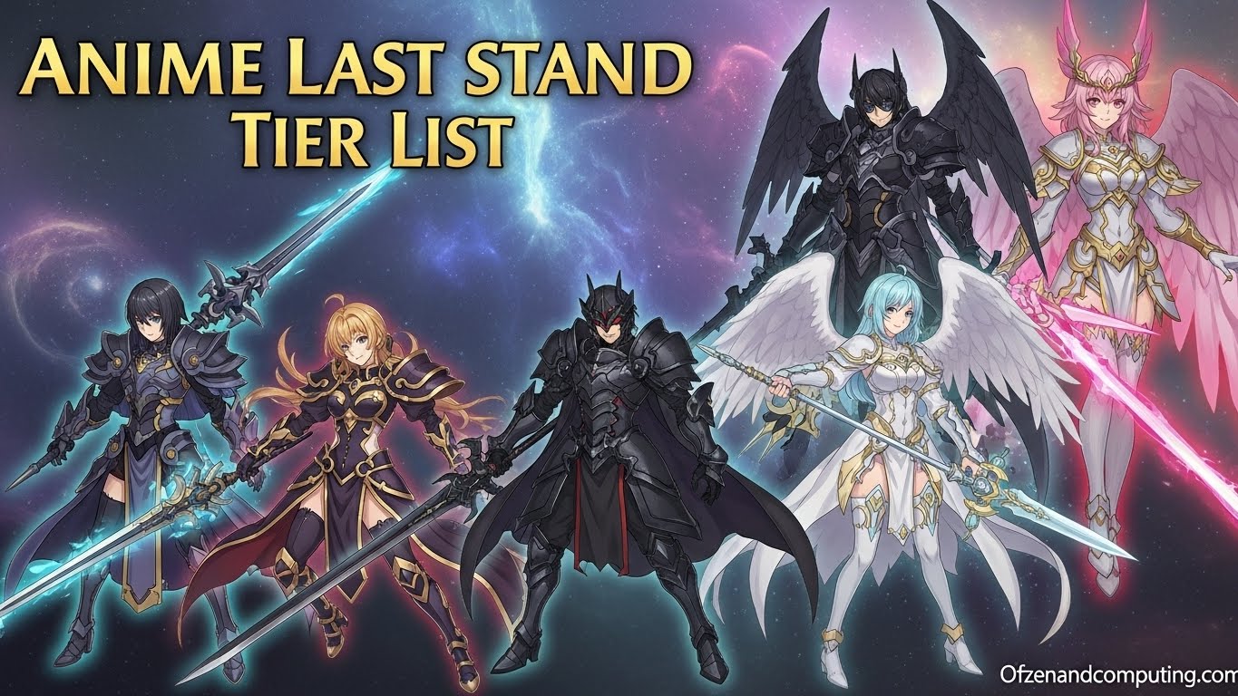 Anime Last Stand ALS Unit Tier List UPD 81