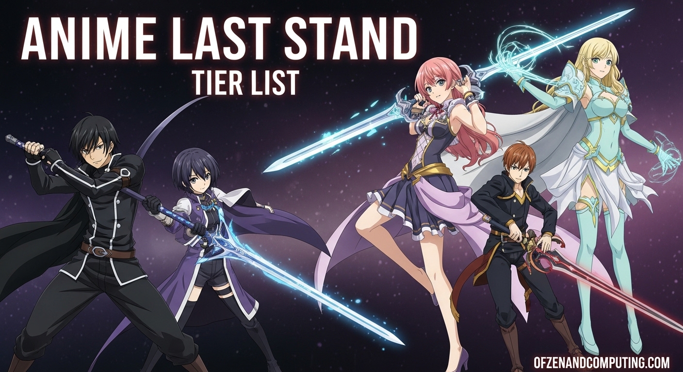 Anime Last Stand Unit Tier List