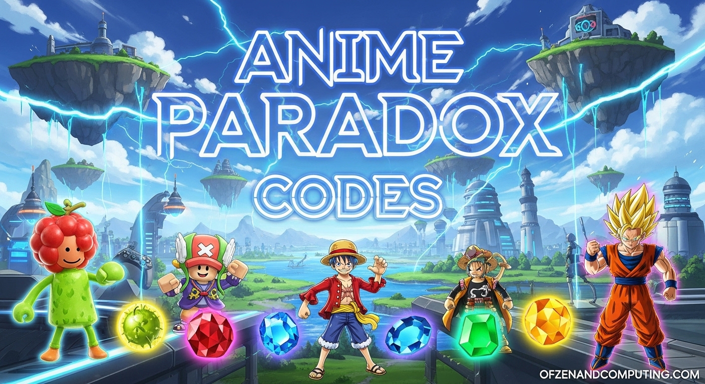 Anime Paradox Codes