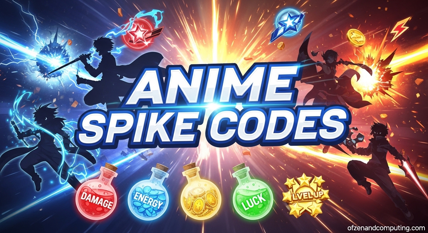 Anime Spike Codes