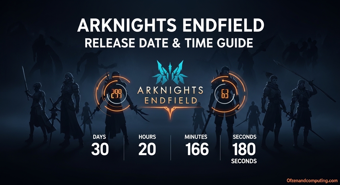 Arknights Endfield Release Date & Time
