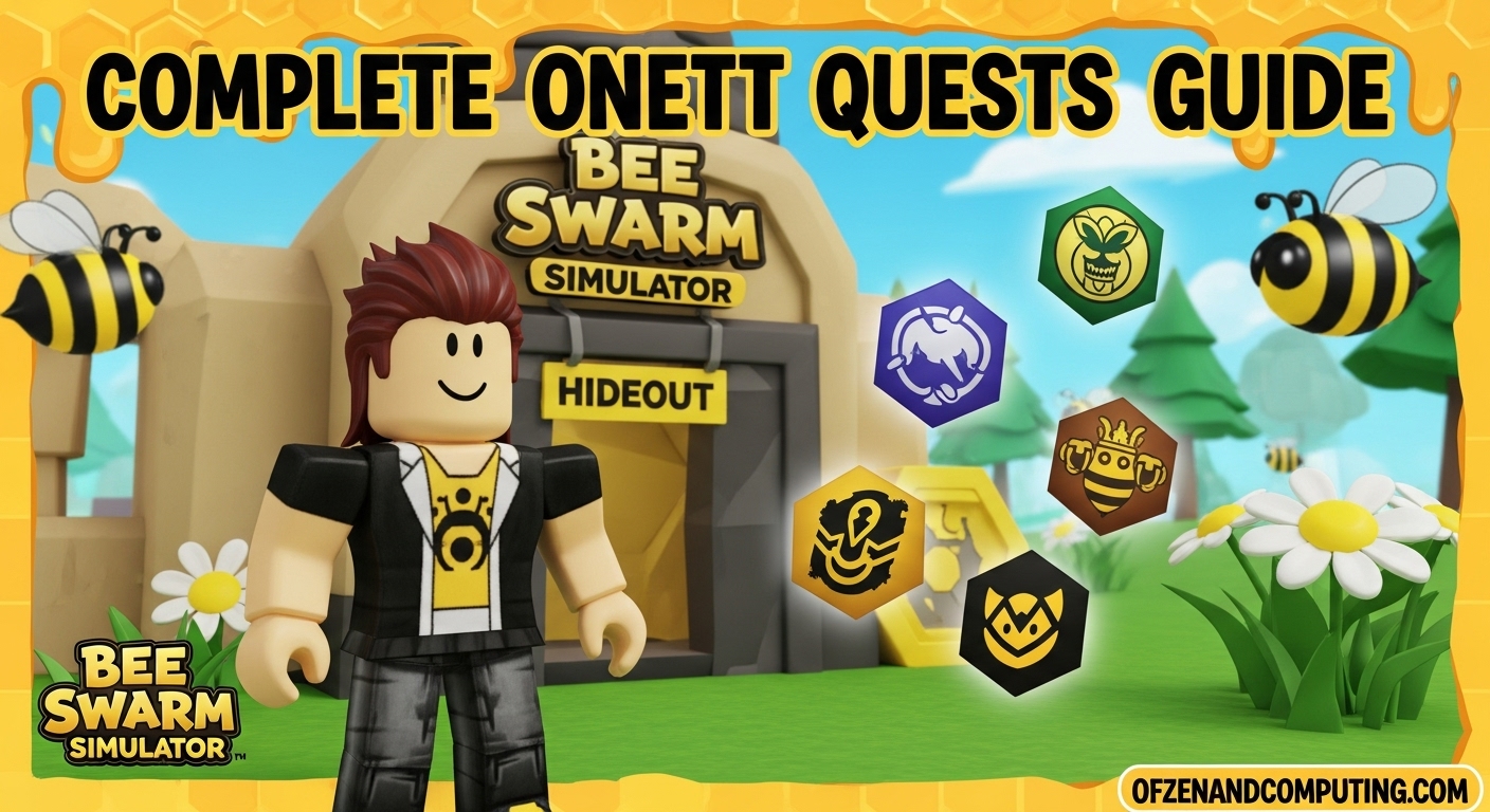 Bee Swarm Simulator Onett Quests