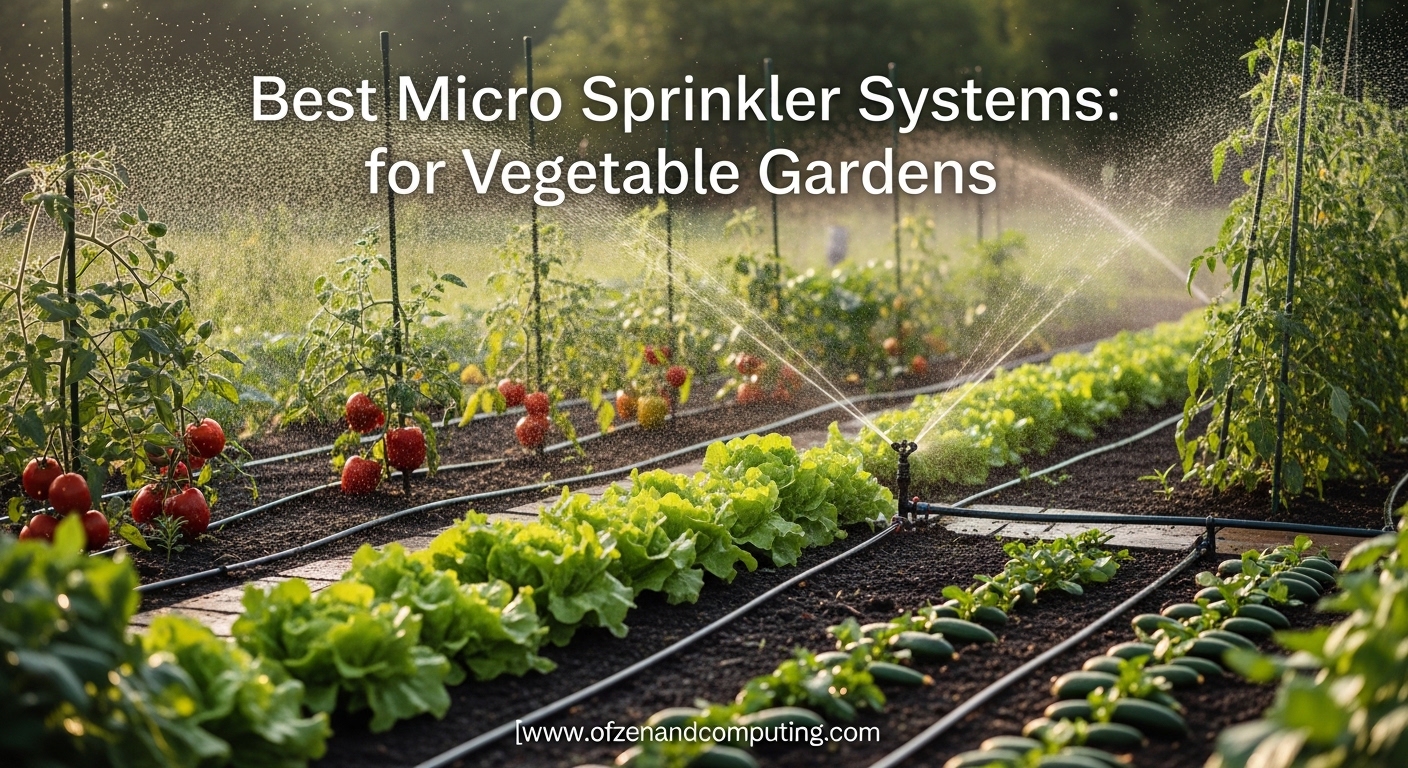 Best Micro Sprinkler Systems for Vegetable Gardens