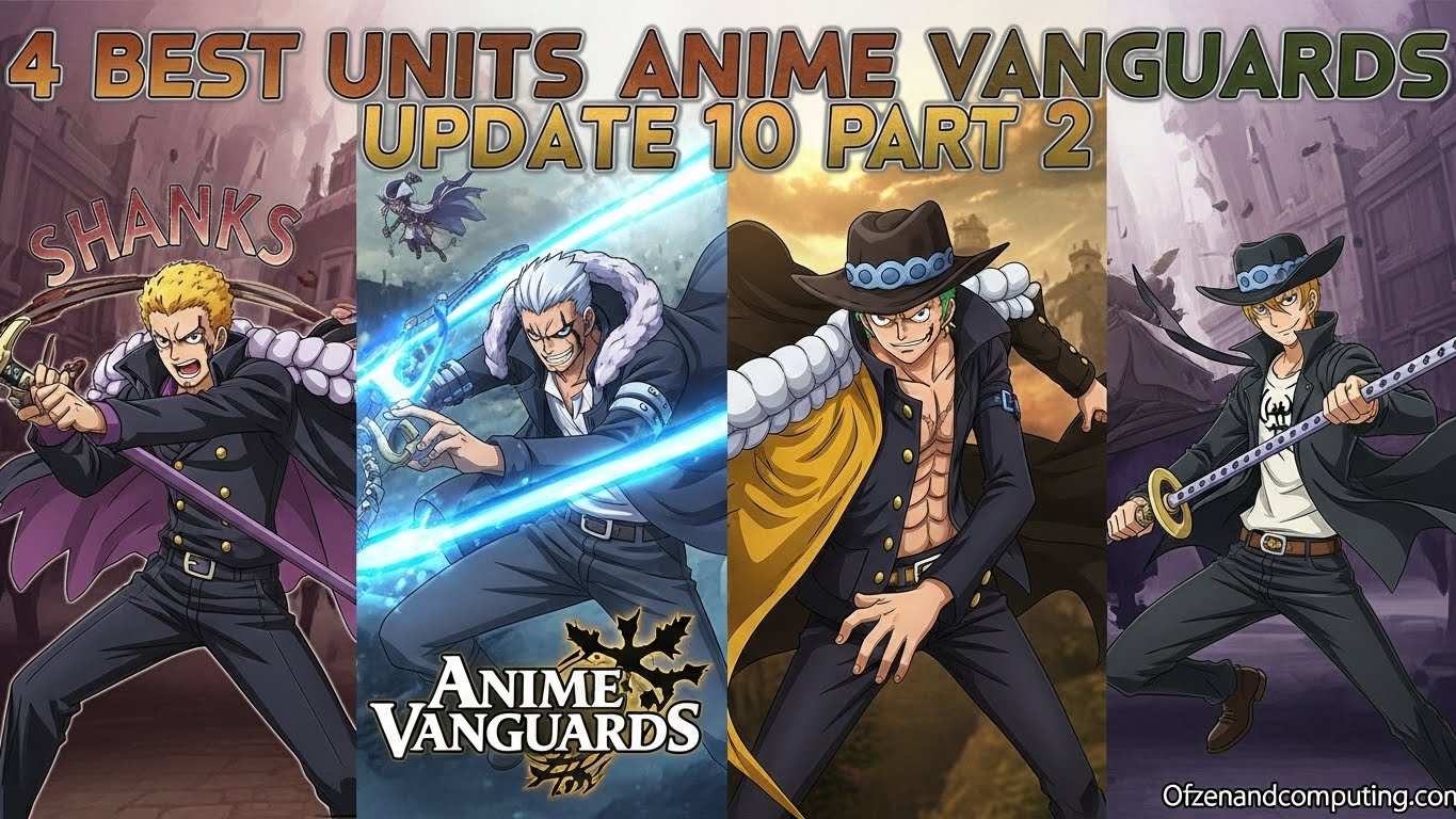 Best Units Anime Vanguards Update 10