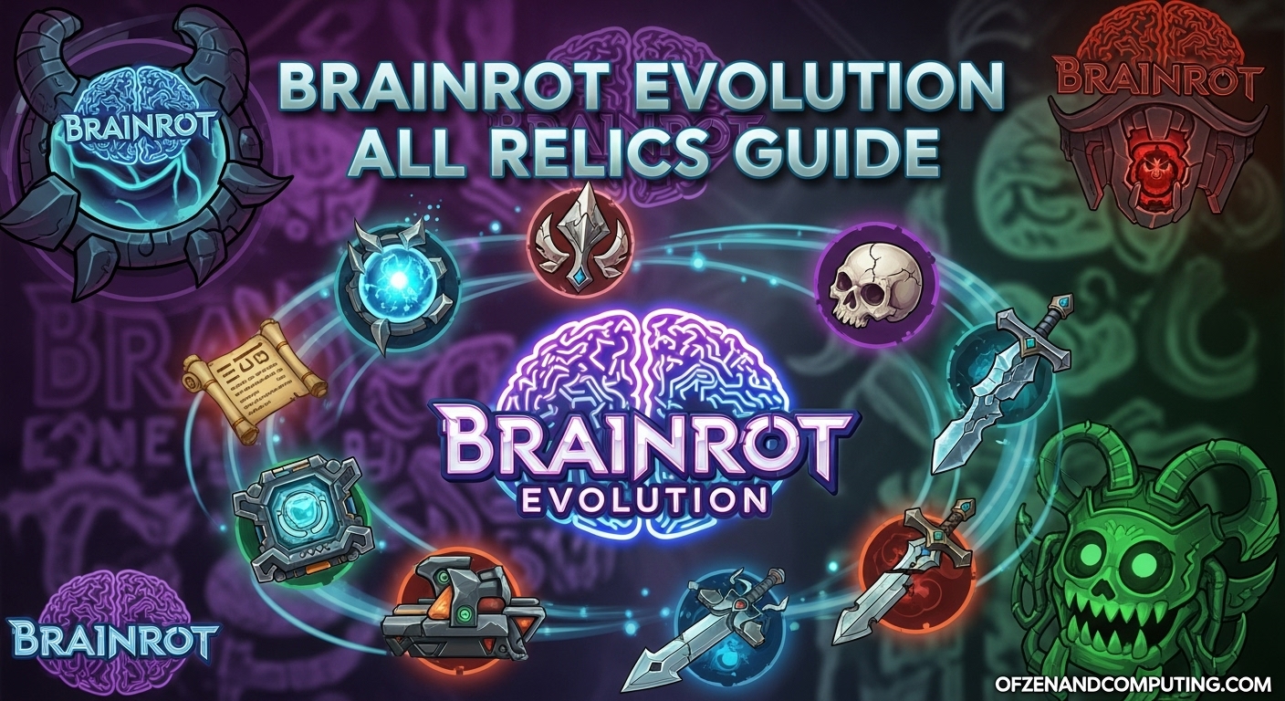 Brainrot Evolution All Relics Guide