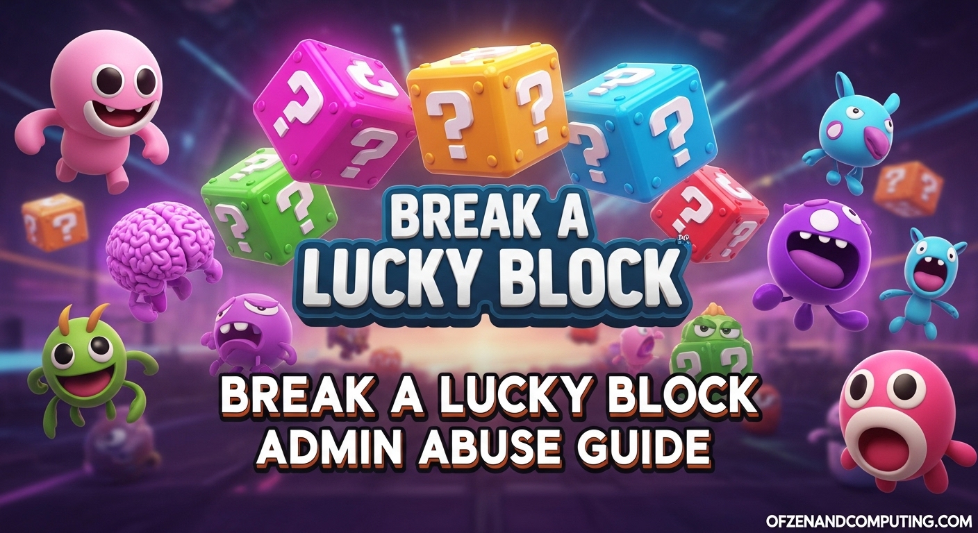 Break a Lucky Block Admin Abuse Times