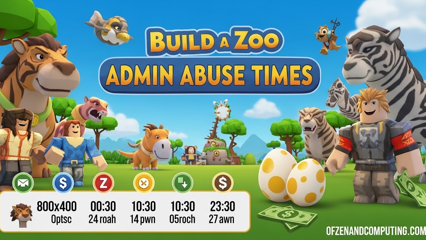 Build a Zoo Admin Abuse Times