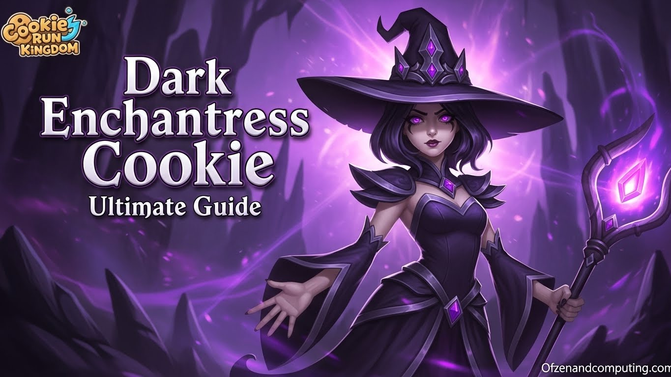 Dark Enchantress Cookie Run Kingdom Skill