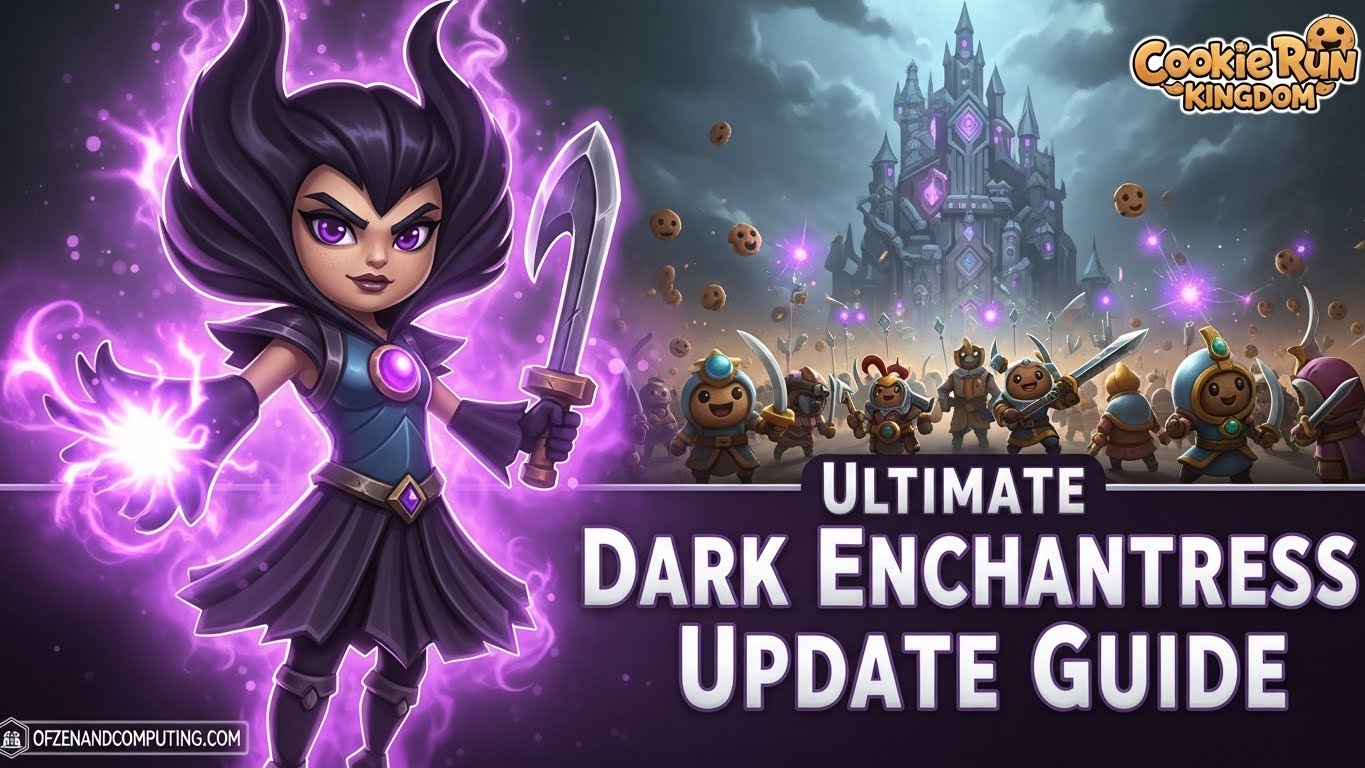 Dark Enchantress in Cookie Run Kingdom Update