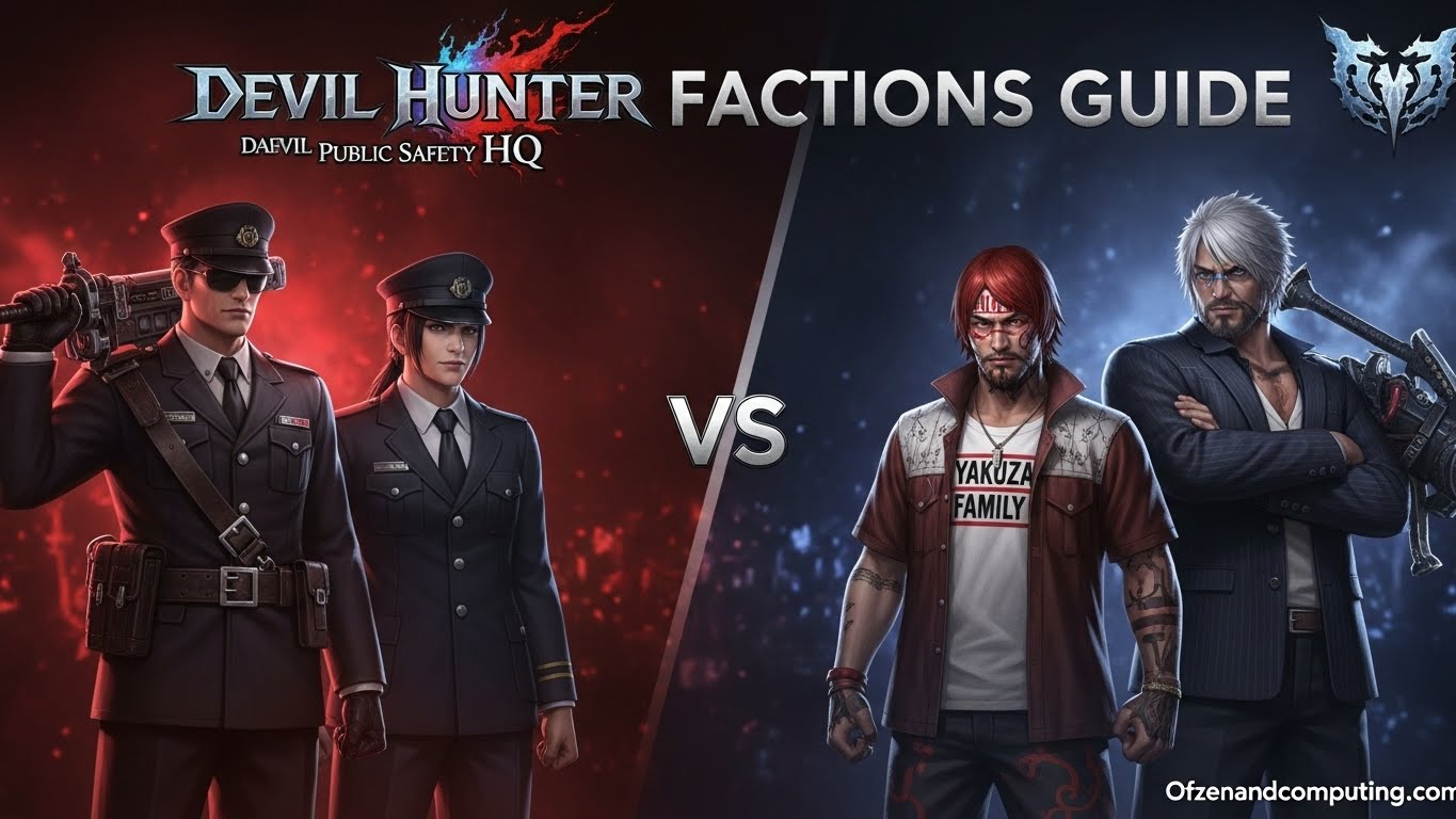 Devil Hunter Factions Guide