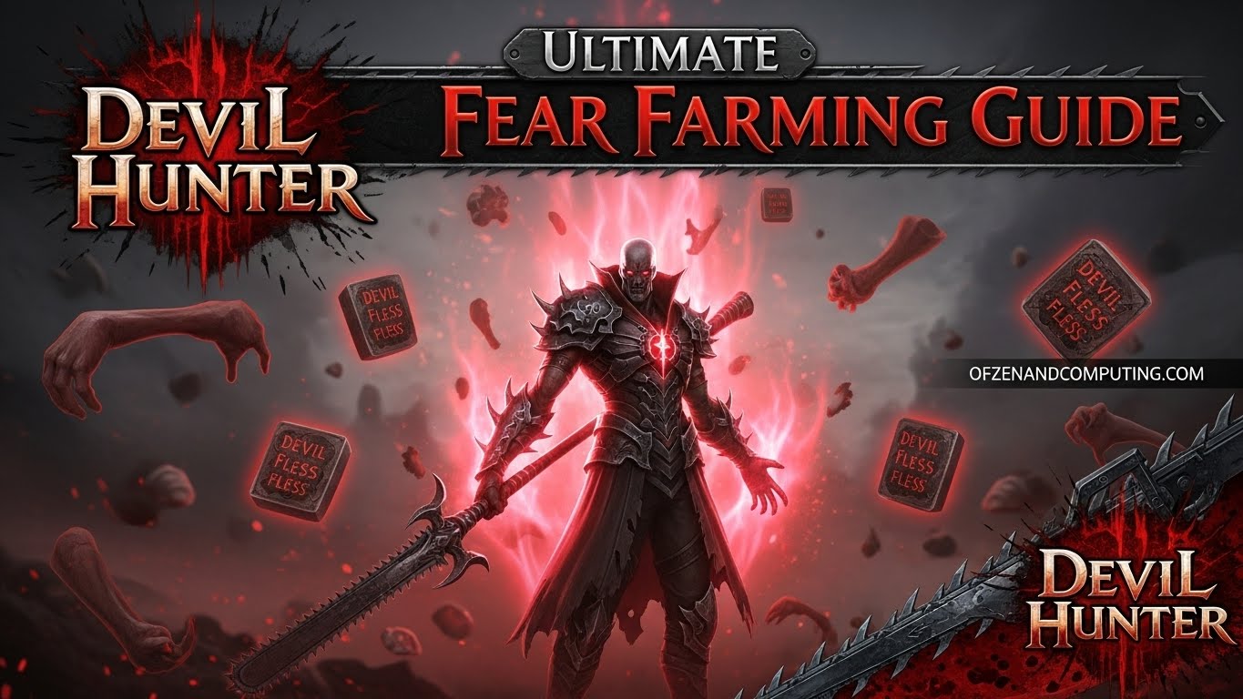 Devil Hunter Fiend Fear Farming Guide