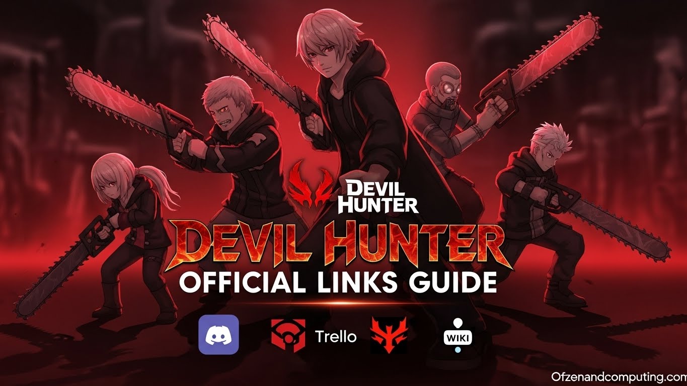 Devil Hunter WIKI, Discord, Trello & Game Links