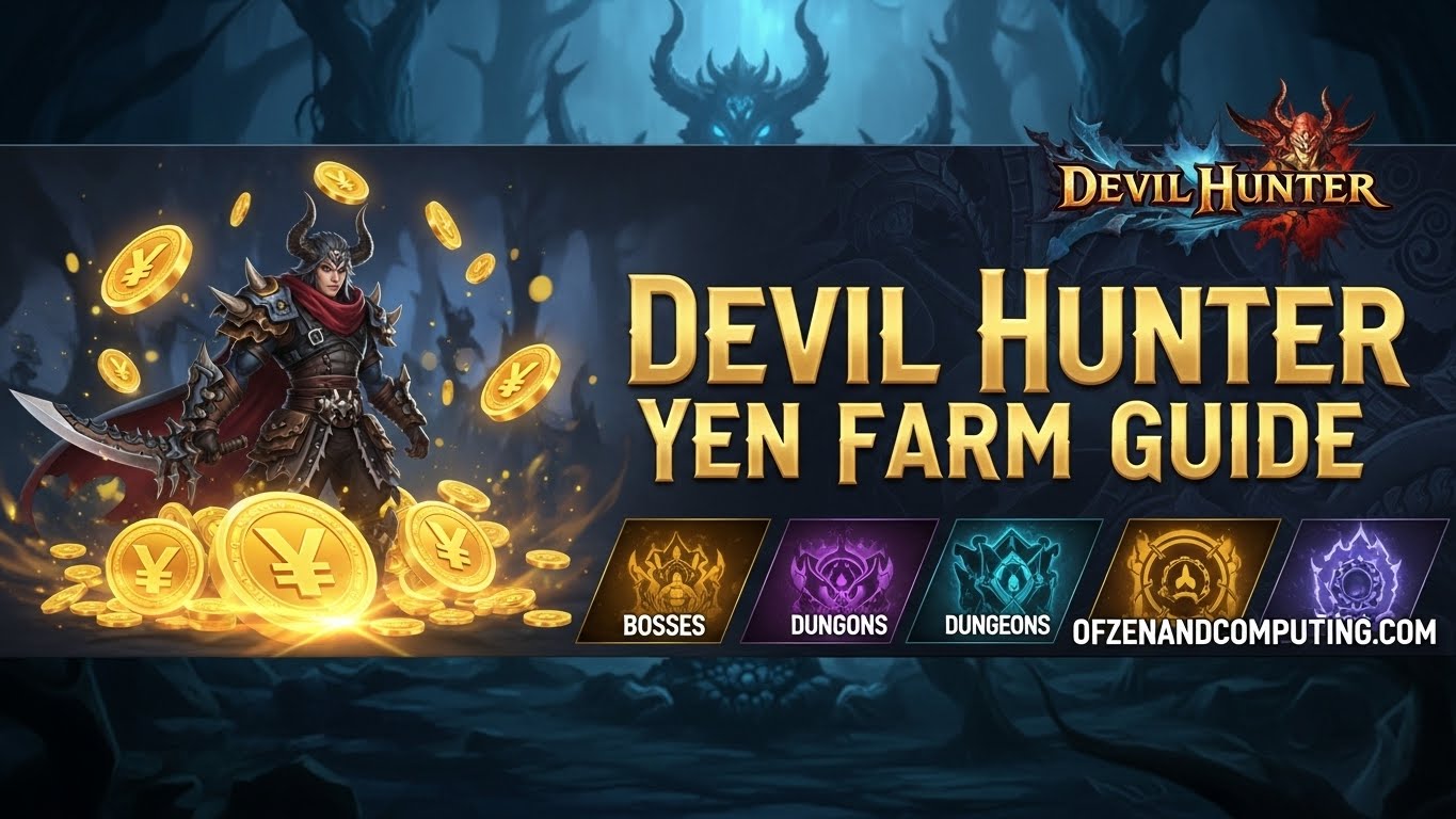 Devil Hunter Yen Farm Guide