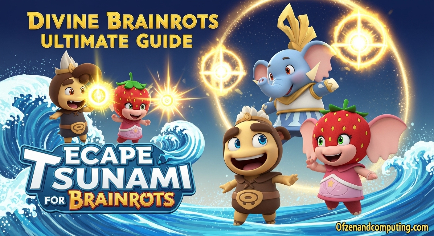 Divine Escape in Tsunami for Brainrots