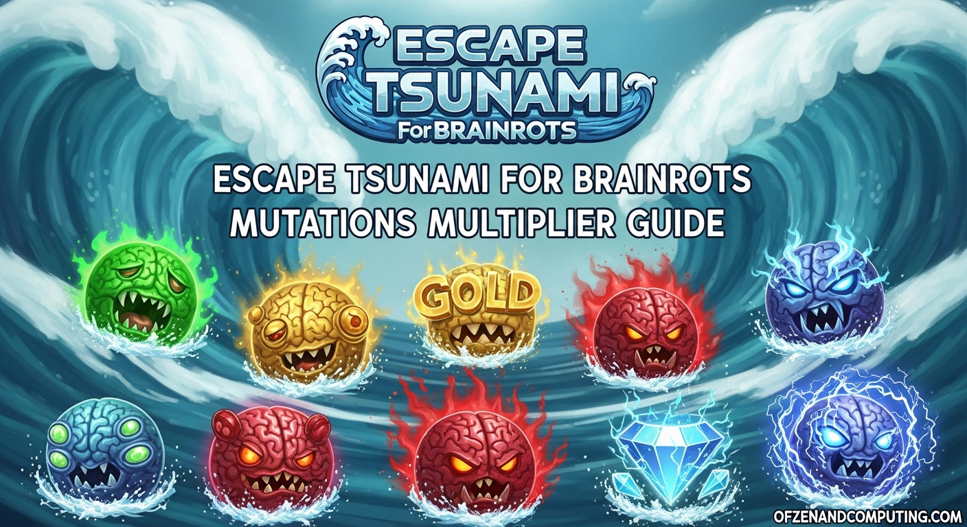 Escape Tsunami For Brainrots Mutations Multiplier Guide