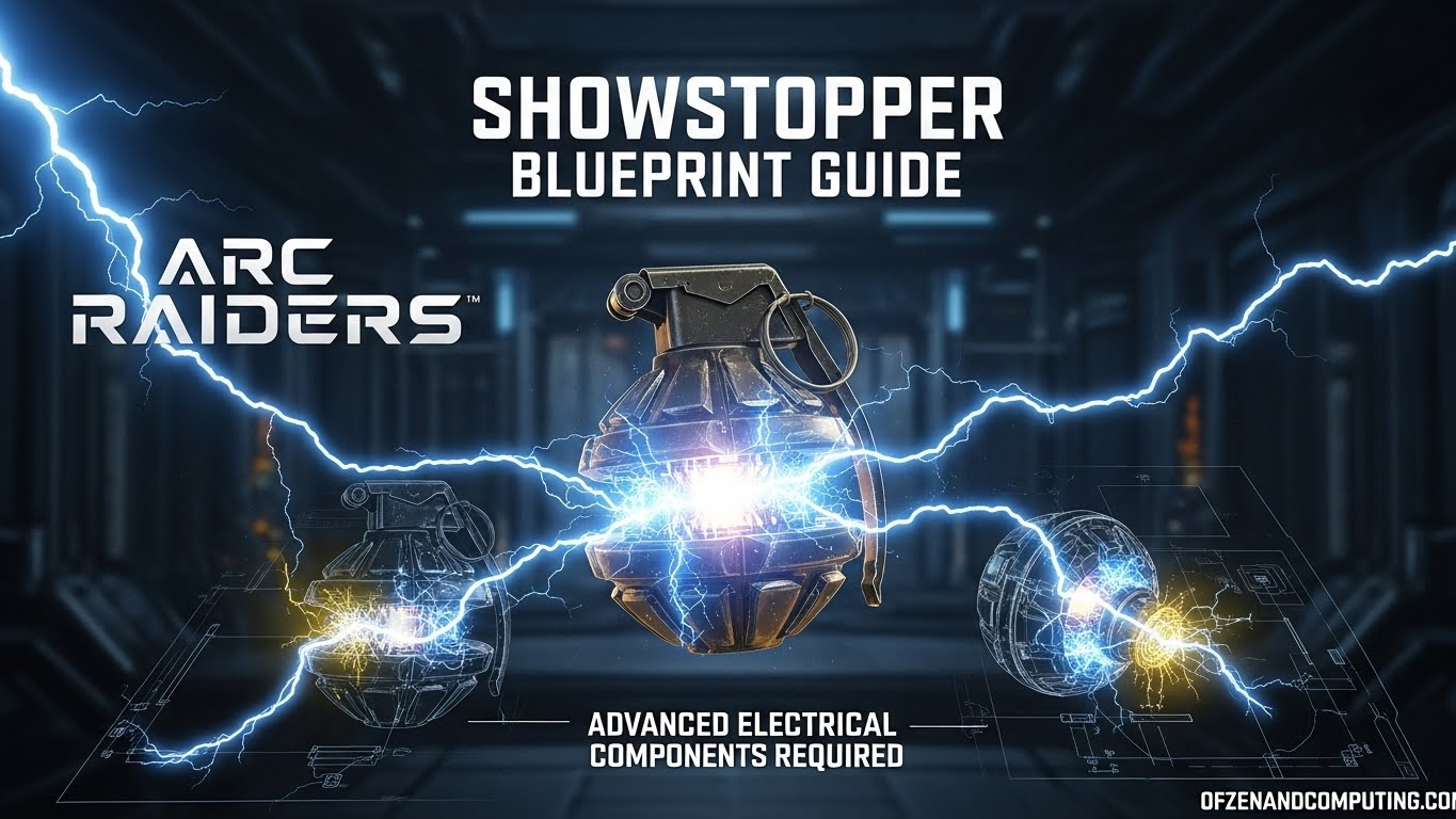 Find Showstopper Blueprint Arc Raiders FastFind Showstopper Blueprint Arc Raiders Fast