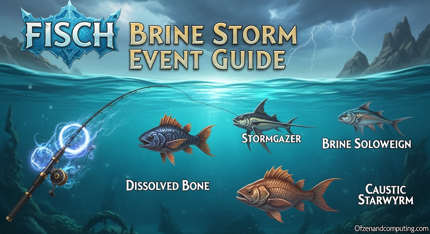Fisch Brine Storm Event Guide