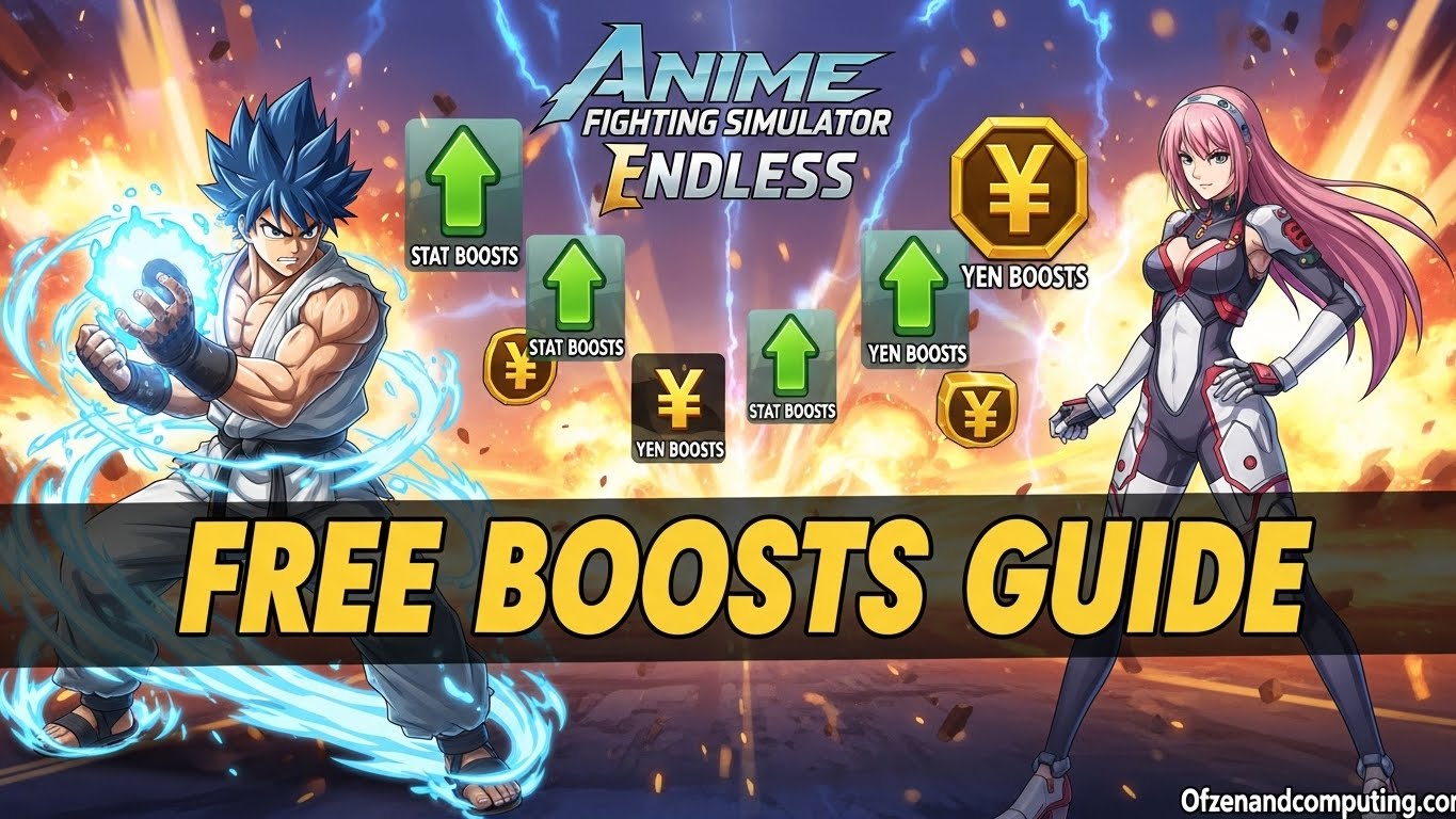 Get Free Stat & Yen Boosts Anime Fighting Simulator