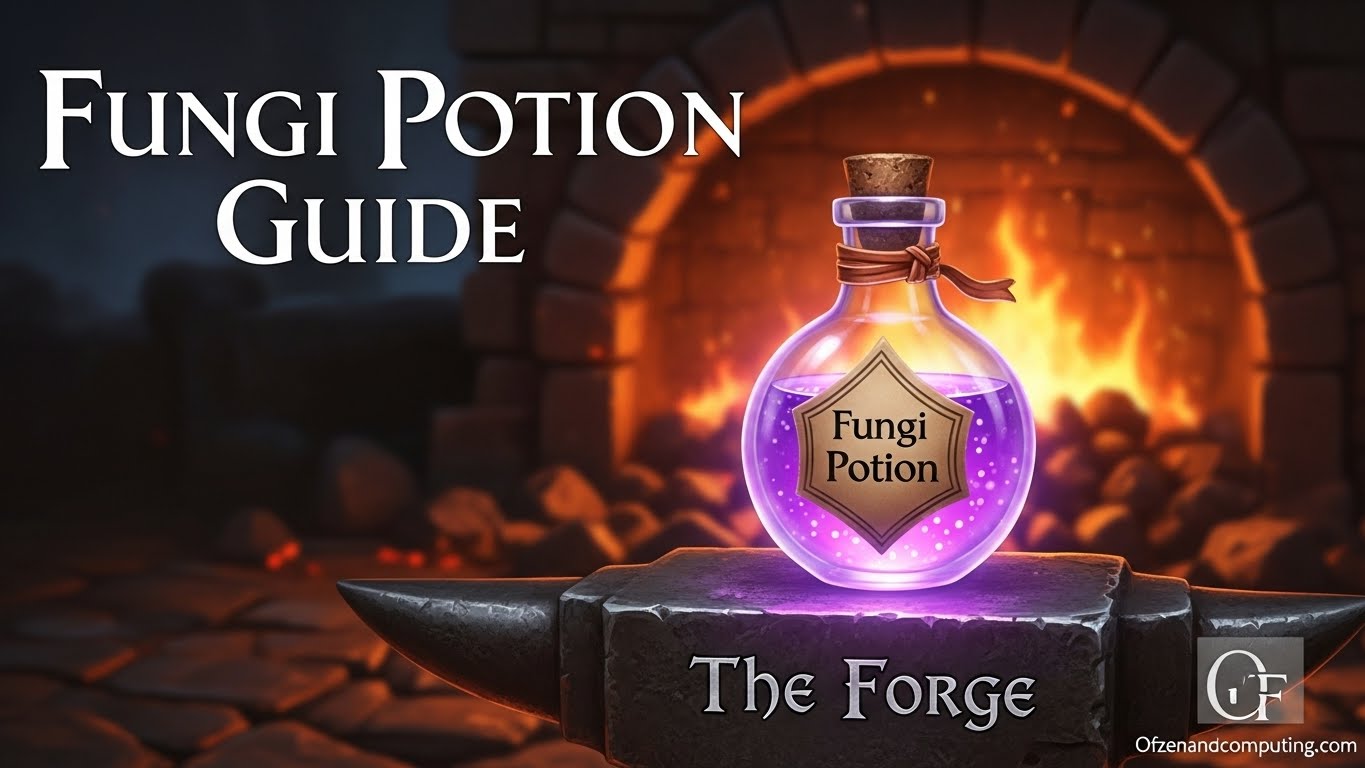 Get Fungi Potion In The Forge