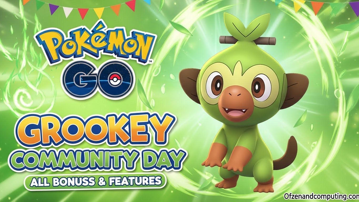 Grookey Pokemon GO Community Day