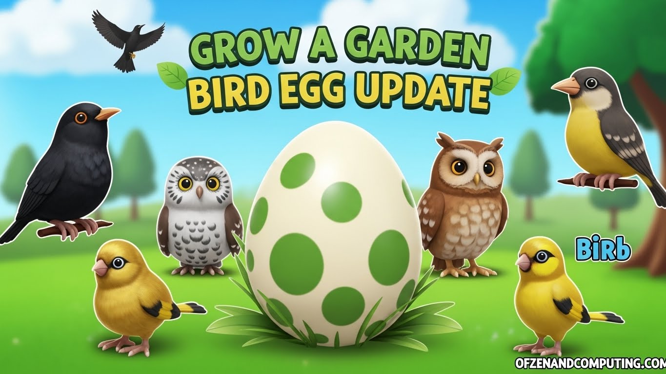 Grow a Garden Bird Egg Update
