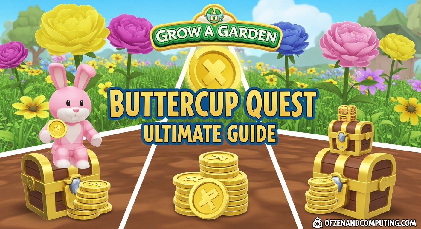Grow a Garden Buttercup Quest Guide