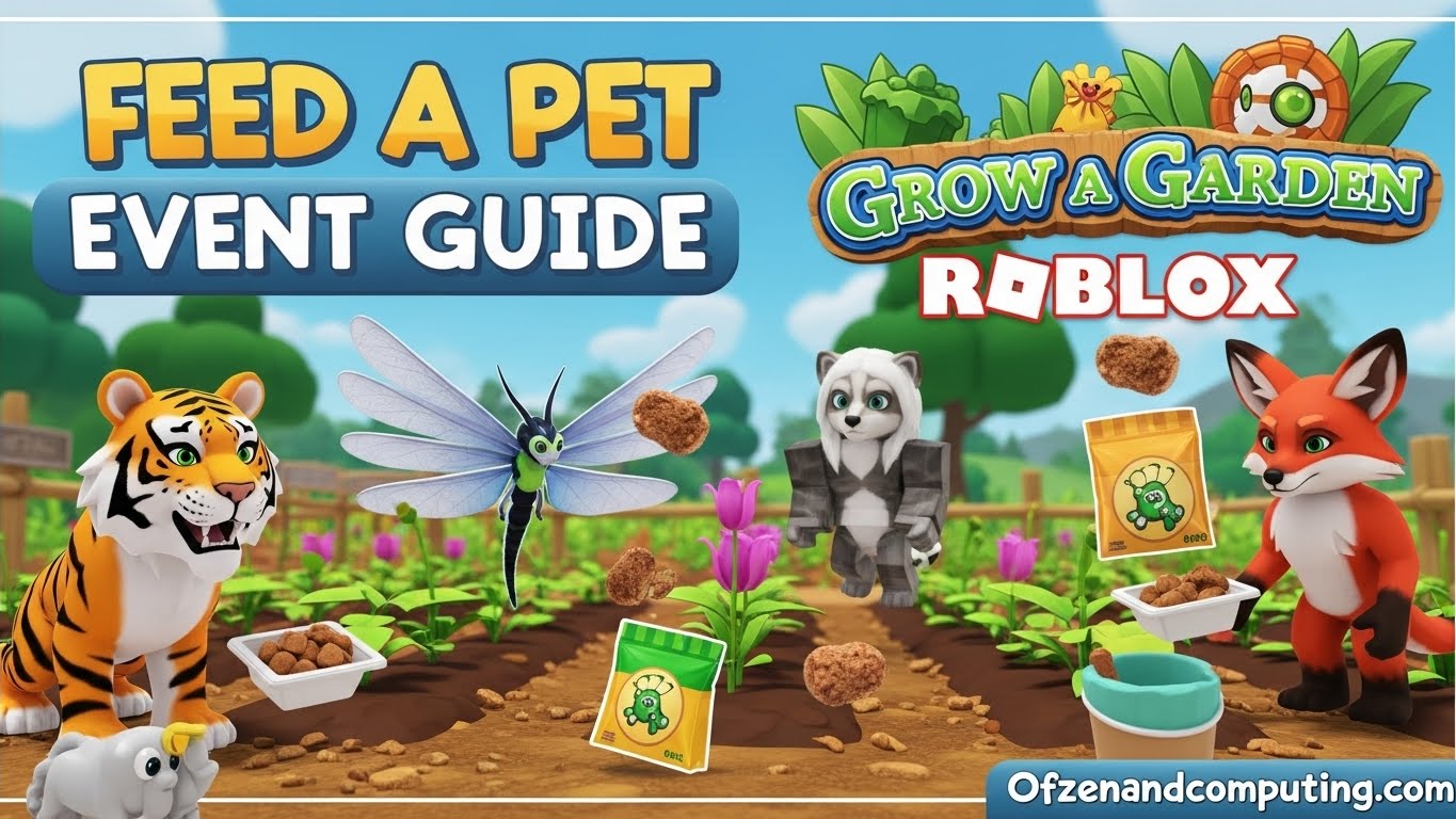 Grow a Garden Feed a Pet Event Guide