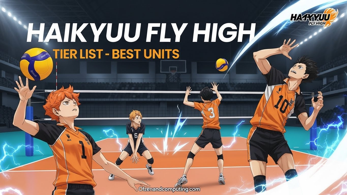 Haikyuu Fly High Global Tier List
