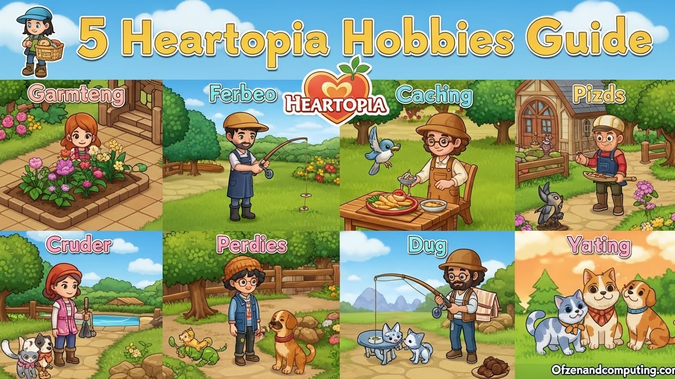 Heartopia Hobbies Guide