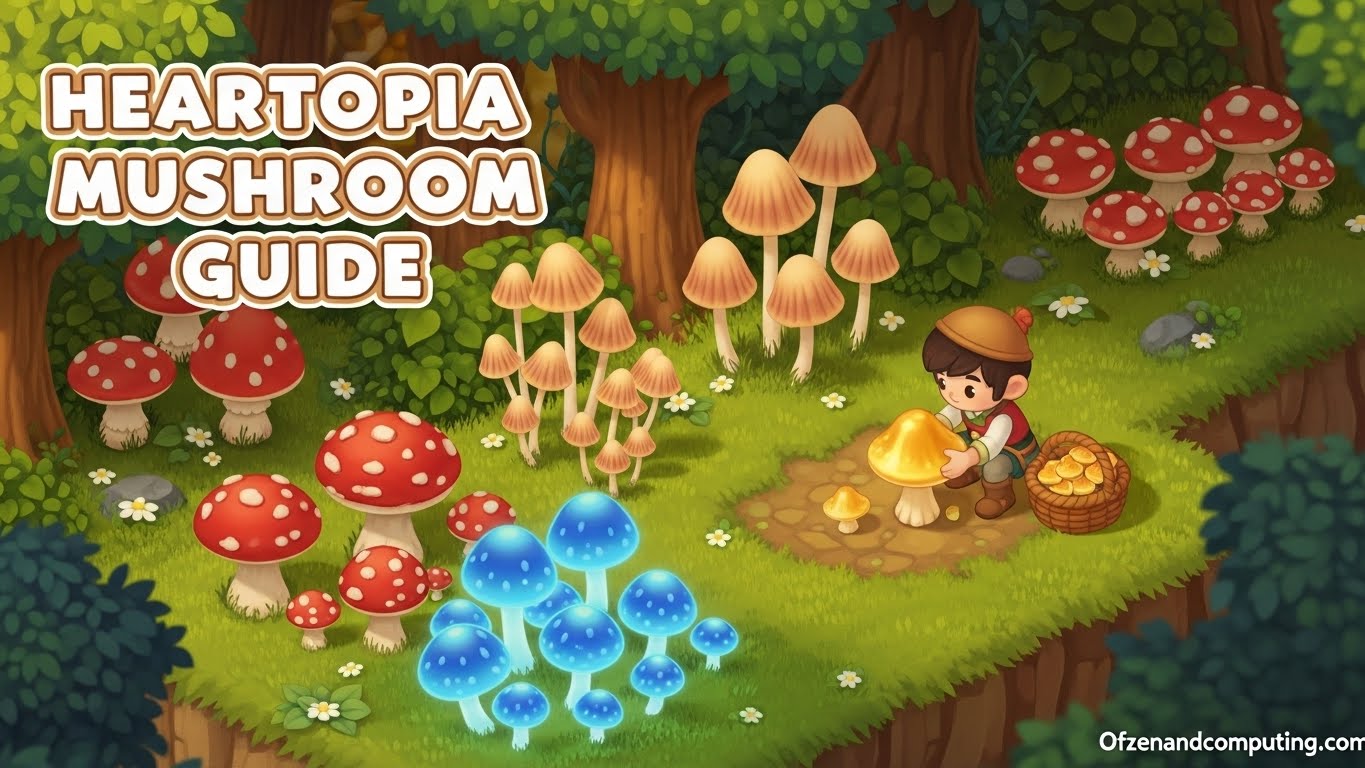 Heartopia Mushroom Guide