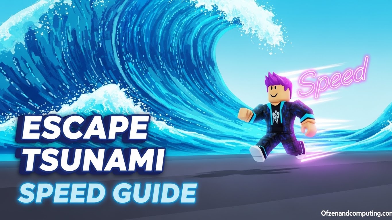 How To Escape Tsunami Speed