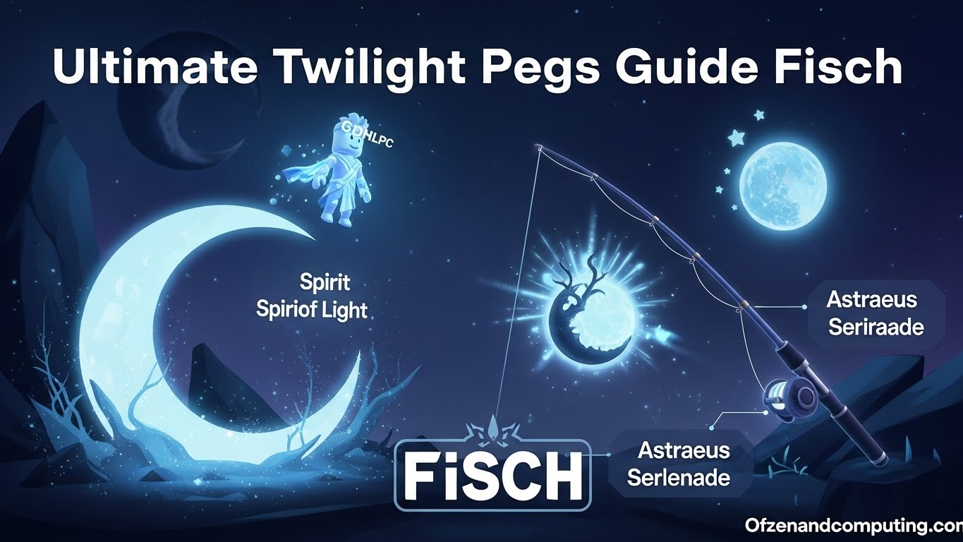 How To Get Twilight Pegs Fisch
