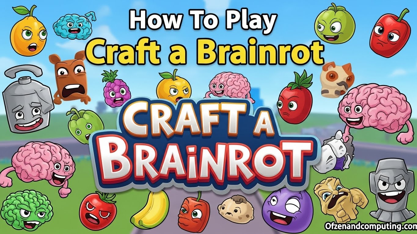 How To Play Craft a Brainrot