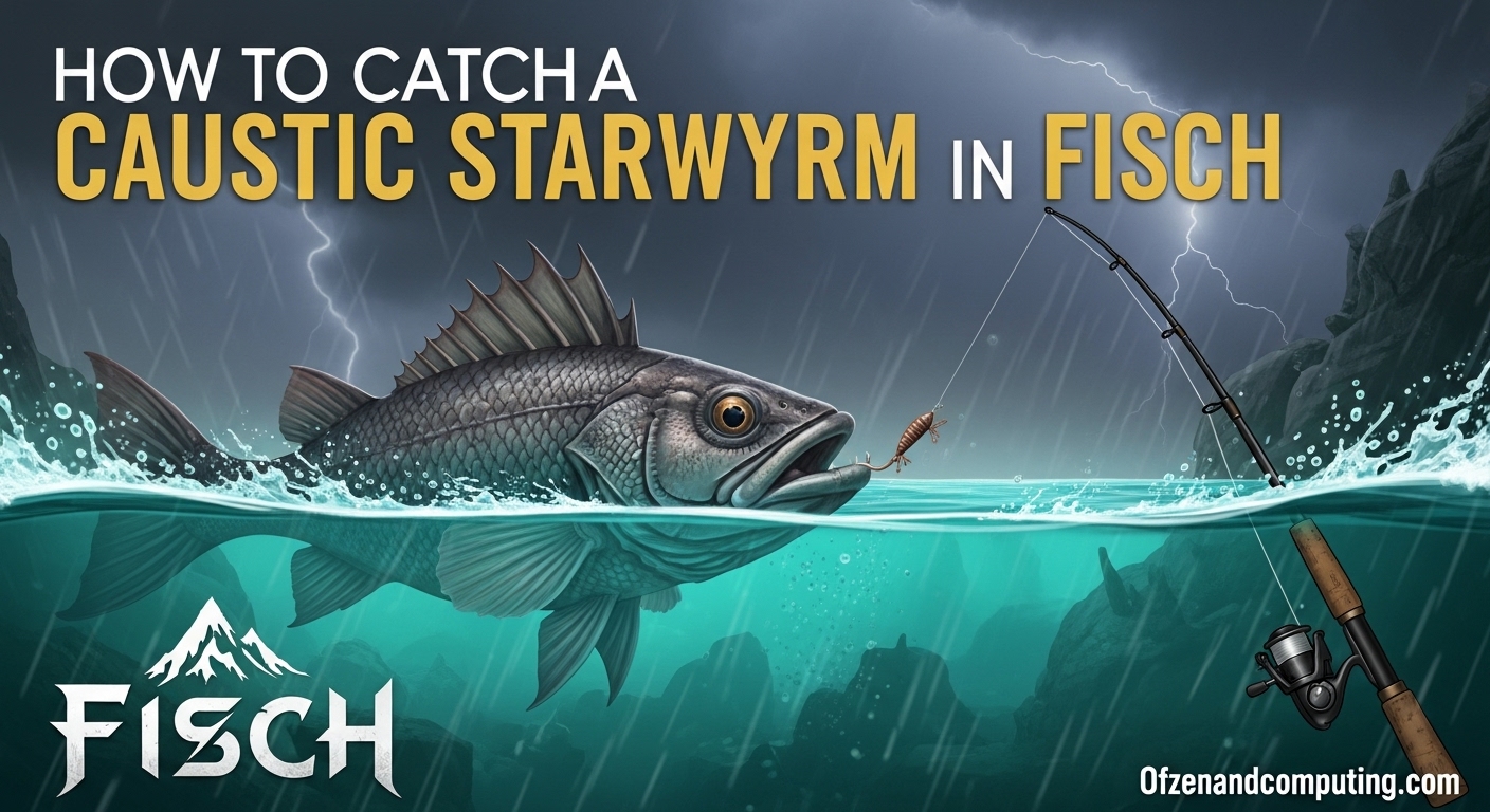 How to Catch Caustic Starwyrm Fisch