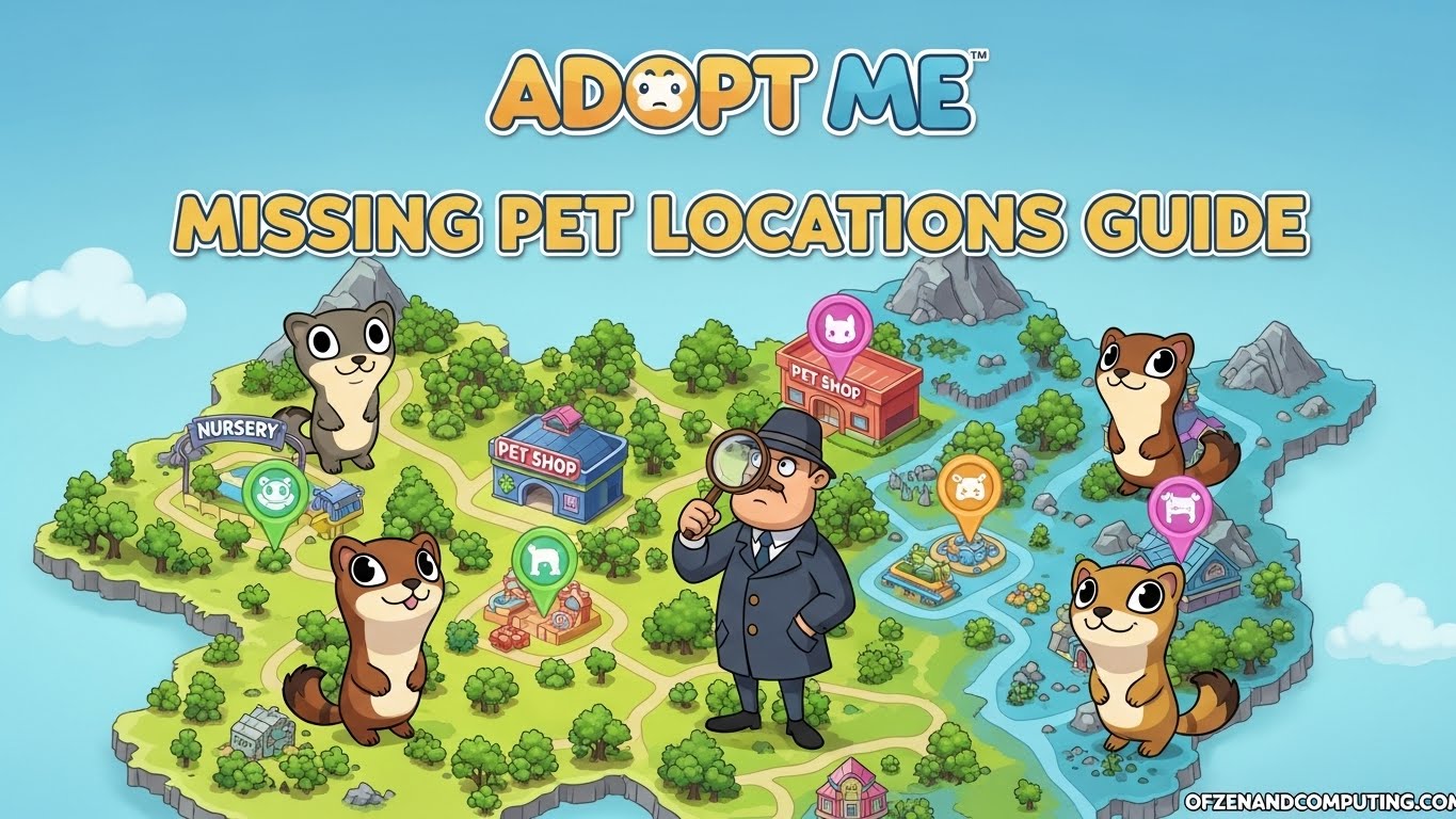 How to Find All 3 Missing Pet Locations in Adopt Me