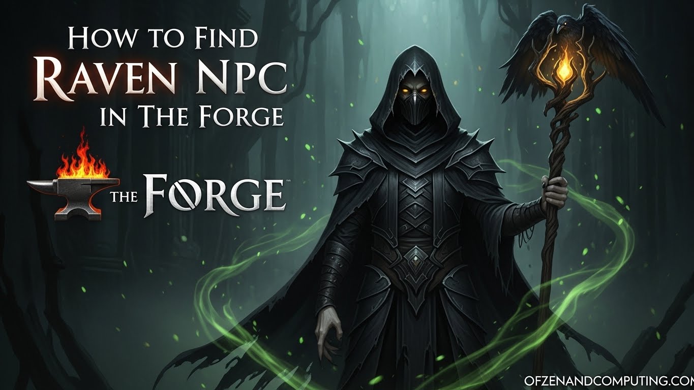 How to Find Raven in The Forge