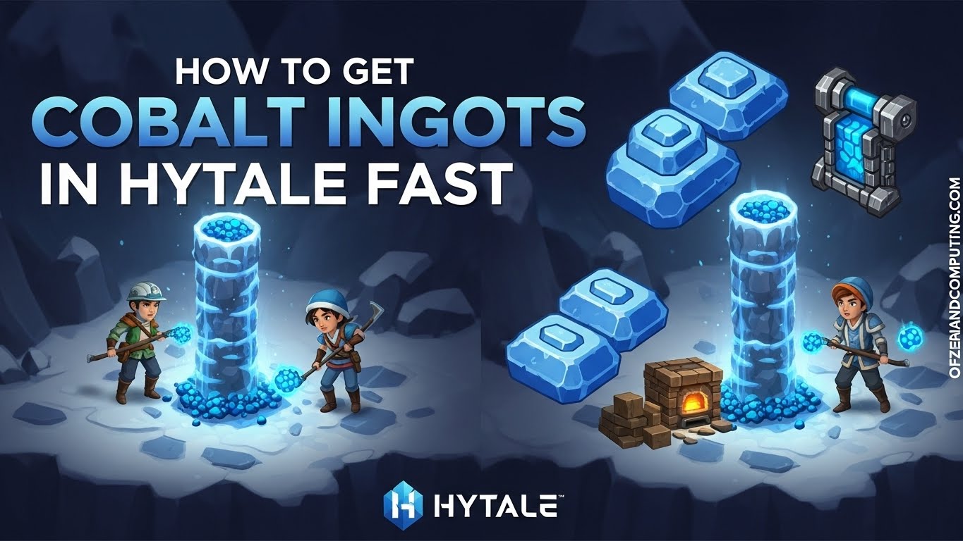 How to Get Cobalt Ingots in Hytale Fast