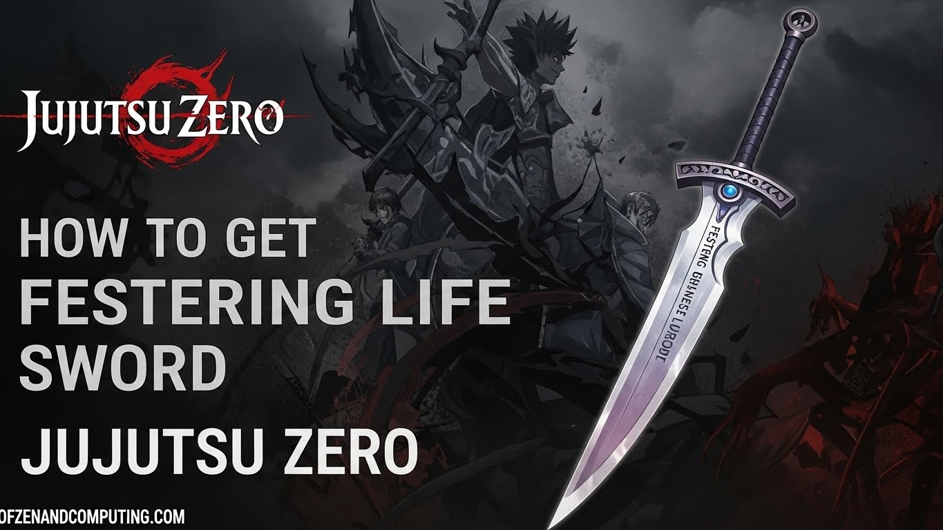 How to Get Festering Life Sword Jujutsu Zero