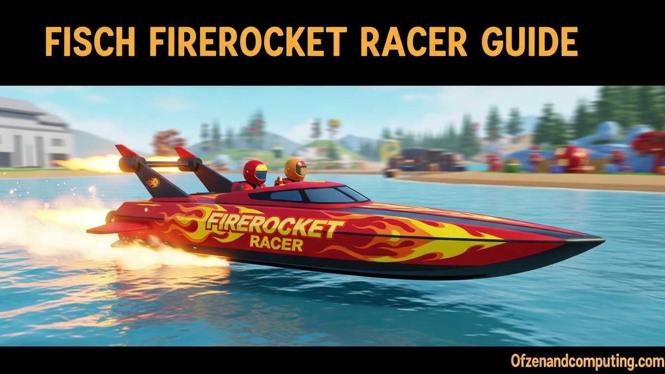 How to Get Firerocket Racer in Fisch