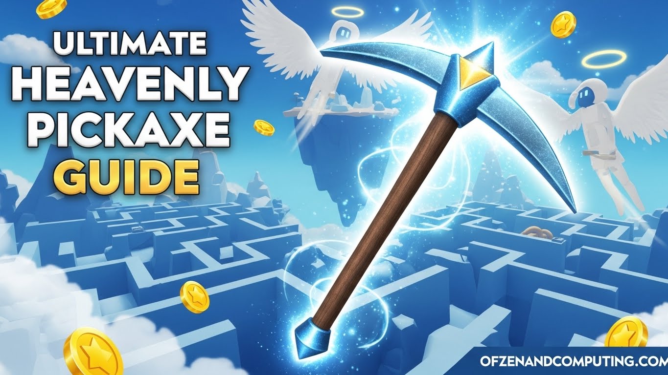 How to Get Heavenly Pickaxe The Forge