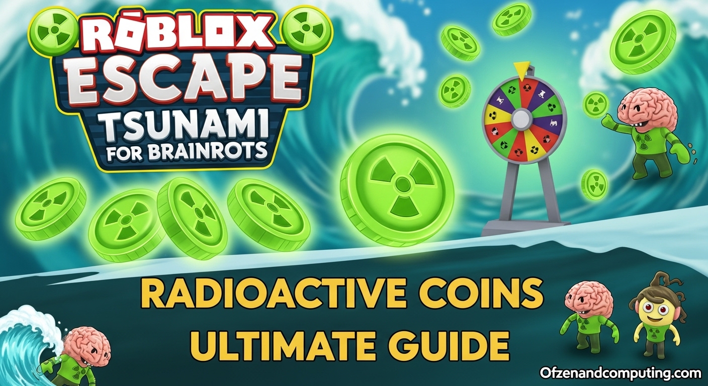 How to Get Radioactive Coins in Escape Tsunami for Brainrots